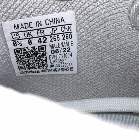 Adidas adiFOM Quake white grey size men’s 8.5 - Picture 5 of 10
